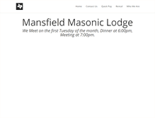 Tablet Screenshot of mansfield331.org